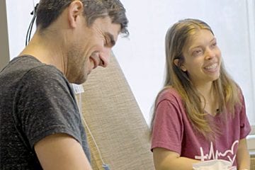 Hendrik Gerrits and Kali Waters