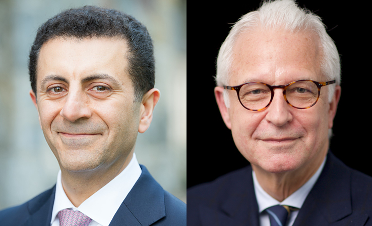 Photo of Dr. Hooman Yaghoobzadeh and Dr. Phil Stieg