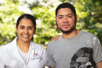 Triple transplant patient Raymond Fermin